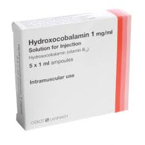 Hydroxocobalamin Solution for injection